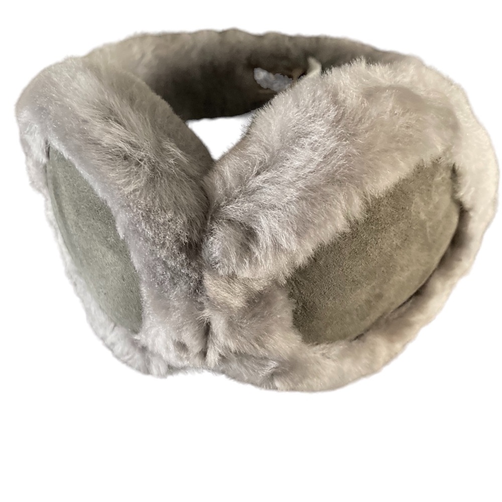 UGG Genuine earmuffs. Never worn/used. New in box. Grey.